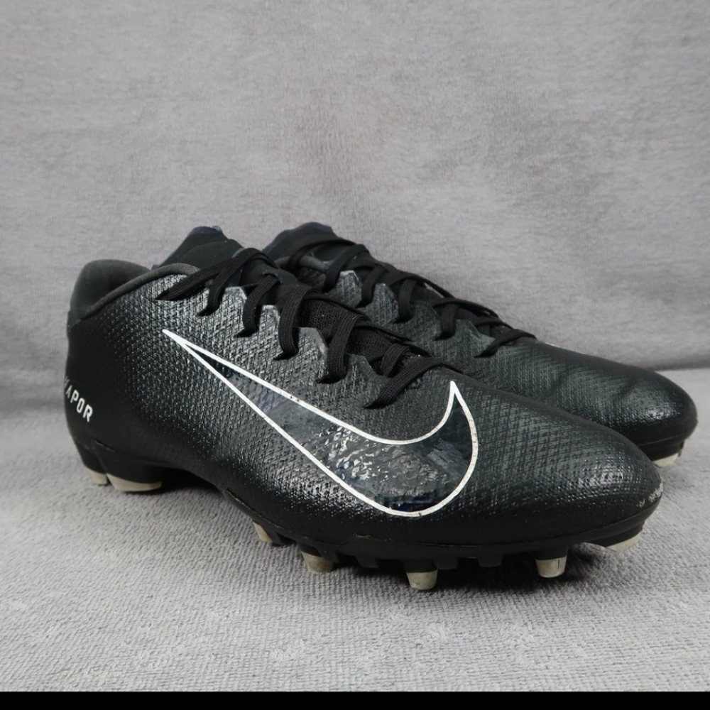 Nike Cleats Men's Size 12 Vapor Speed 3 TD Black Football Cleats Low
